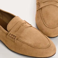 MOCASSINS FAUSTINE CUIR VELOURS
