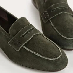 MOCASSINS FAUSTINE CUIR VELOURS
