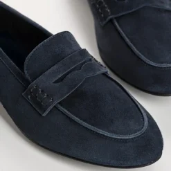 MOCASSINS FAUSTINE CUIR VELOURS