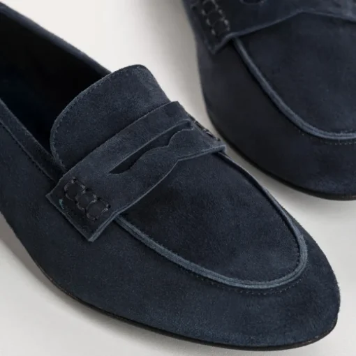 MOCASSINS FAUSTINE CUIR VELOURS