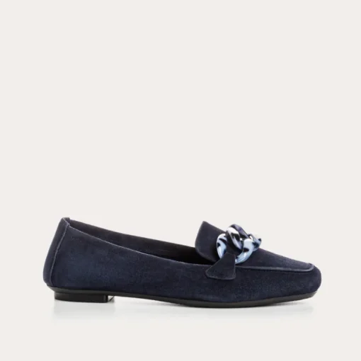 MOCASSINS HANISSA CUIR VELOURS
