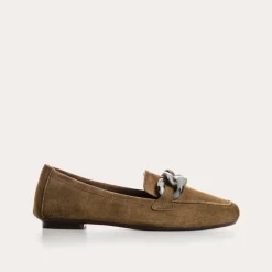 MOCASSINS HANISSA CUIR VELOURS