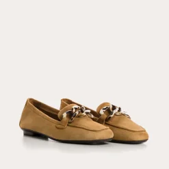 MOCASSINS HANISSA CUIR VELOURS
