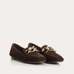 MOCASSINS HANISSA CUIR VELOURS