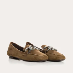 MOCASSINS HANISSA CUIR VELOURS