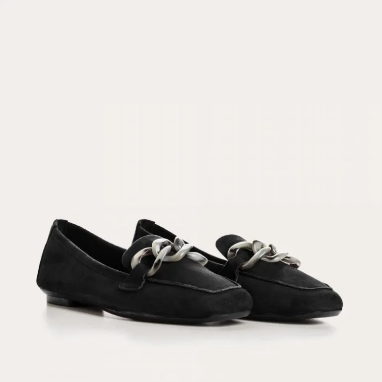 MOCASSINS HANISSA CUIR VELOURS