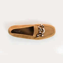 MOCASSINS HANISSA CUIR VELOURS