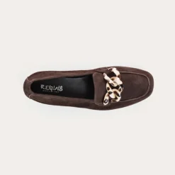 MOCASSINS HANISSA CUIR VELOURS