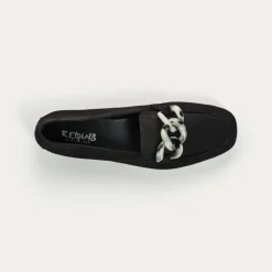 MOCASSINS HANISSA CUIR VELOURS