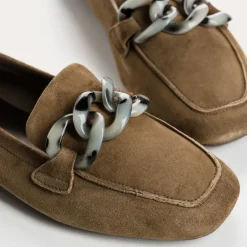 MOCASSINS HANISSA CUIR VELOURS