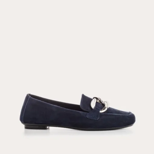 MOCASSINS HASTER CUIR VELOURS