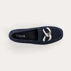MOCASSINS HASTER CUIR VELOURS