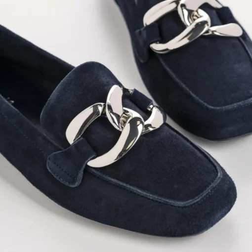 MOCASSINS HASTER CUIR VELOURS