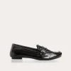 MOCASSINS HELODIE CUIR VERNIS ET CLOUS