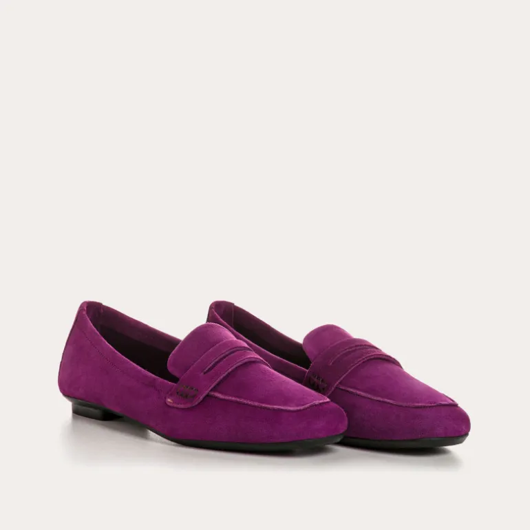MOCASSINS HEMA CUIR VELOURS