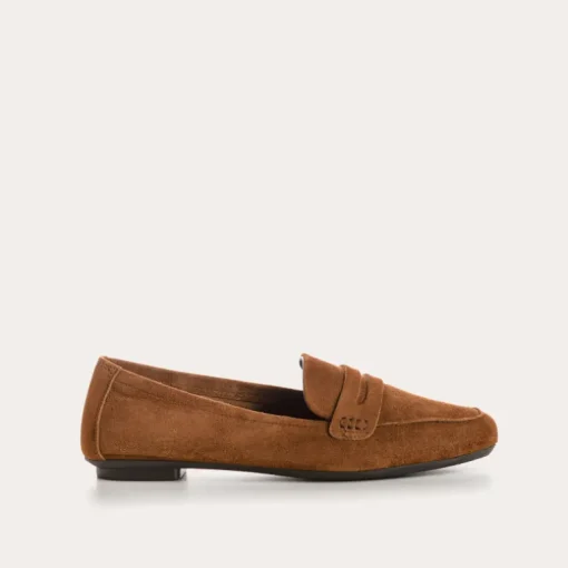 MOCASSINS HEMA CUIR VELOURS