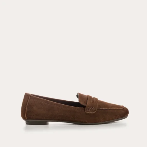 MOCASSINS HEMA CUIR VELOURS