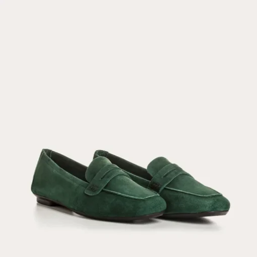 MOCASSINS HEMA CUIR VELOURS
