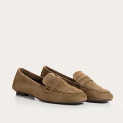 MOCASSINS HEMA CUIR VELOURS