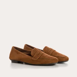 MOCASSINS HEMA CUIR VELOURS
