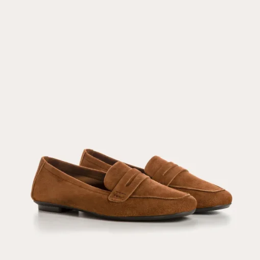 MOCASSINS HEMA CUIR VELOURS