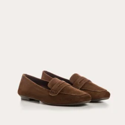 MOCASSINS HEMA CUIR VELOURS