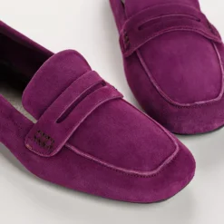 MOCASSINS HEMA CUIR VELOURS