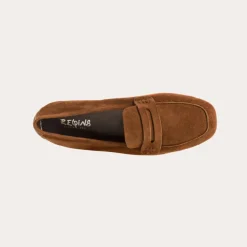 MOCASSINS HEMA CUIR VELOURS