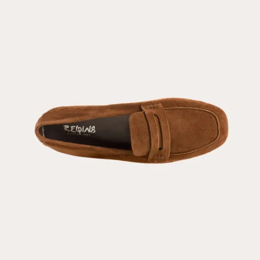 MOCASSINS HEMA CUIR VELOURS
