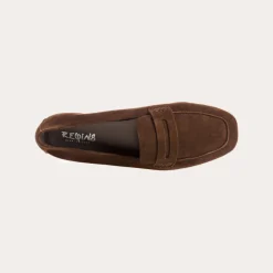 MOCASSINS HEMA CUIR VELOURS