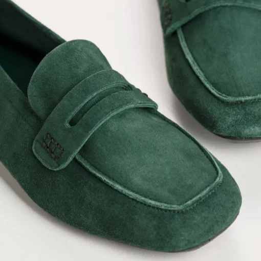 MOCASSINS HEMA CUIR VELOURS