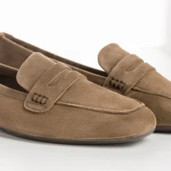 MOCASSINS HEMA CUIR VELOURS