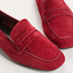 MOCASSINS HEMA CUIR VELOURS