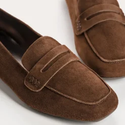 MOCASSINS HEMA CUIR VELOURS