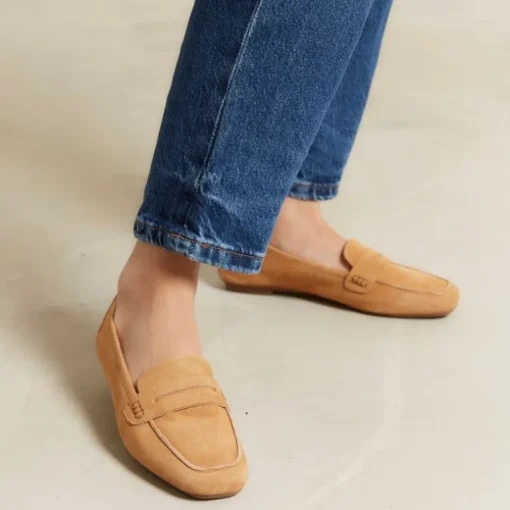 MOCASSINS HEMA CUIR VELOURS CC