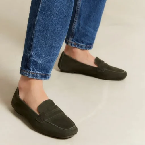 MOCASSINS HEMA CUIR VELOURS CC