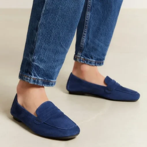 MOCASSINS HEMA CUIR VELOURS CC