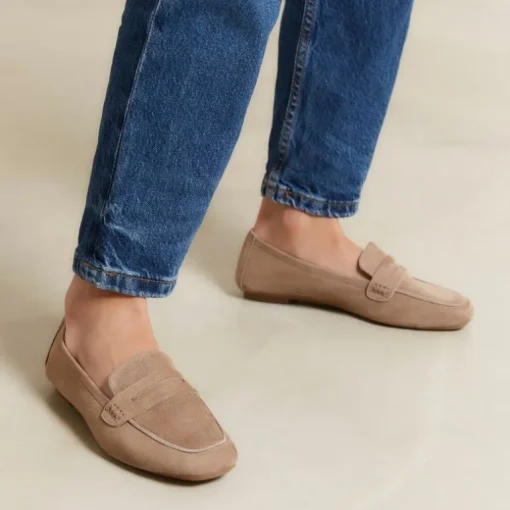 MOCASSINS HEMA CUIR VELOURS CC