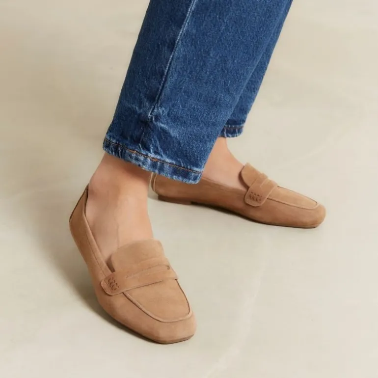 MOCASSINS HEMA CUIR VELOURS CC