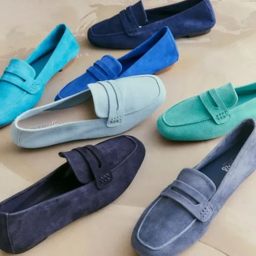 MOCASSINS HEMA CUIR VELOURS CC