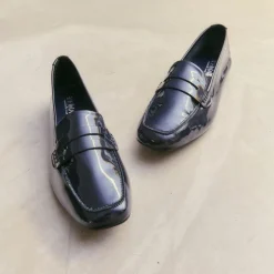 MOCASSINS HEMA CUIR VERNIS