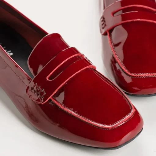 MOCASSINS HEMA CUIR VERNIS