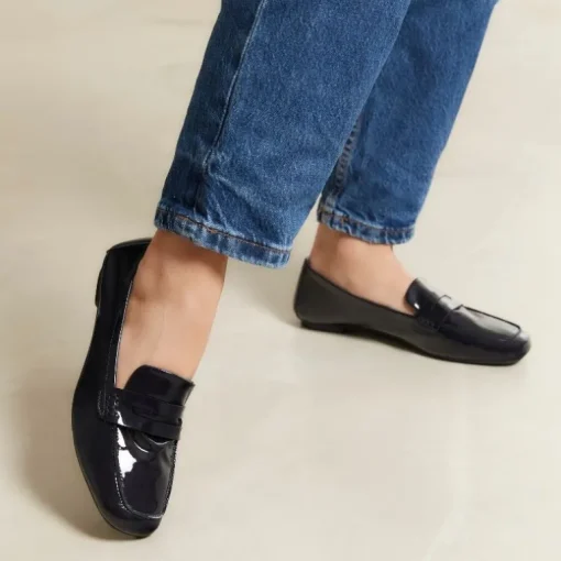 MOCASSINS HEMA CUIR VERNIS