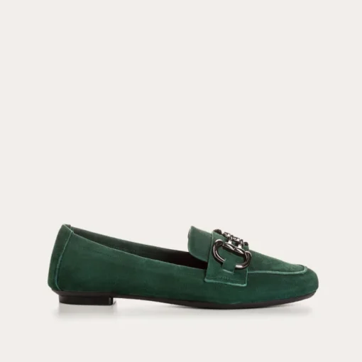 MOCASSINS HINDER CUIR VELOURS