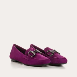MOCASSINS HINDER CUIR VELOURS