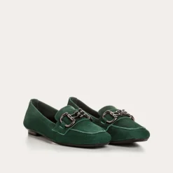 MOCASSINS HINDER CUIR VELOURS