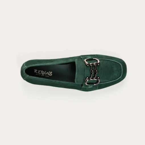 MOCASSINS HINDER CUIR VELOURS