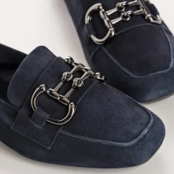 MOCASSINS HINDER CUIR VELOURS