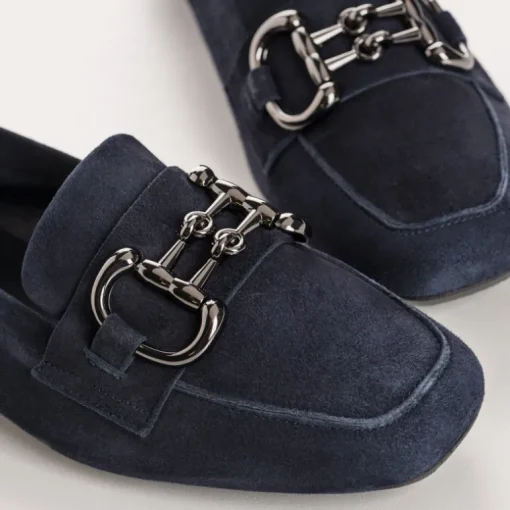 MOCASSINS HINDER CUIR VELOURS