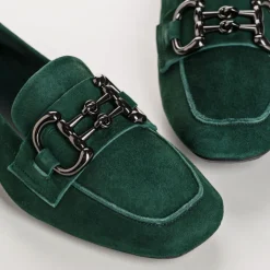 MOCASSINS HINDER CUIR VELOURS